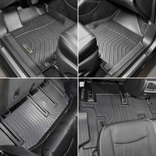 Load image into Gallery viewer, Infiniti QX60 2022- (2nd Row Bench) Black Floor Mats TPE