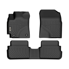 Load image into Gallery viewer, Toyota Corolla/Matrix 2009-2013 Black Floor Mats TPE