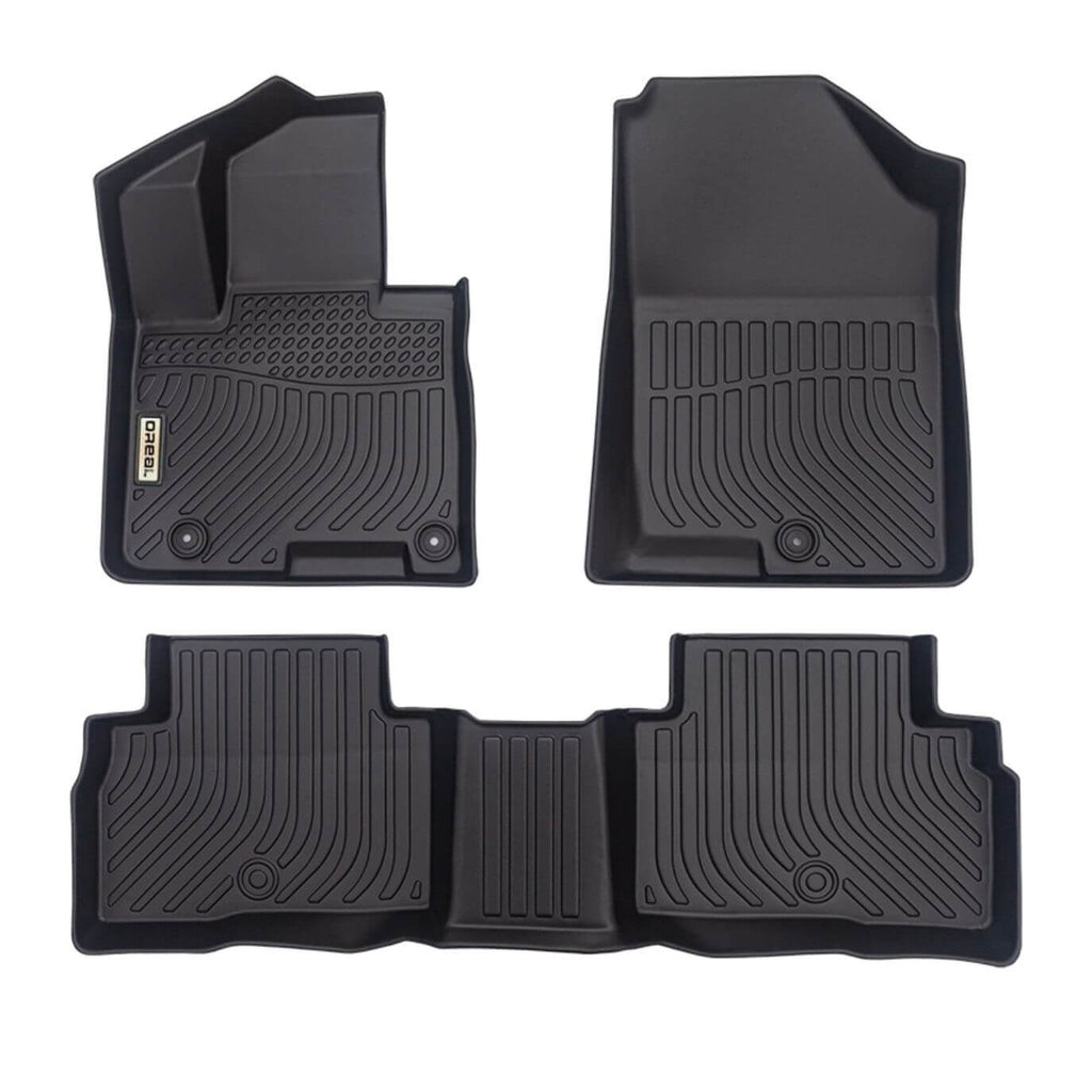 Hyundai Tucson Hybrid 2022- Black Floor Mats TPE