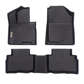 Hyundai Tucson Plug-In Hybrid 2022- Black Floor Mats TPE