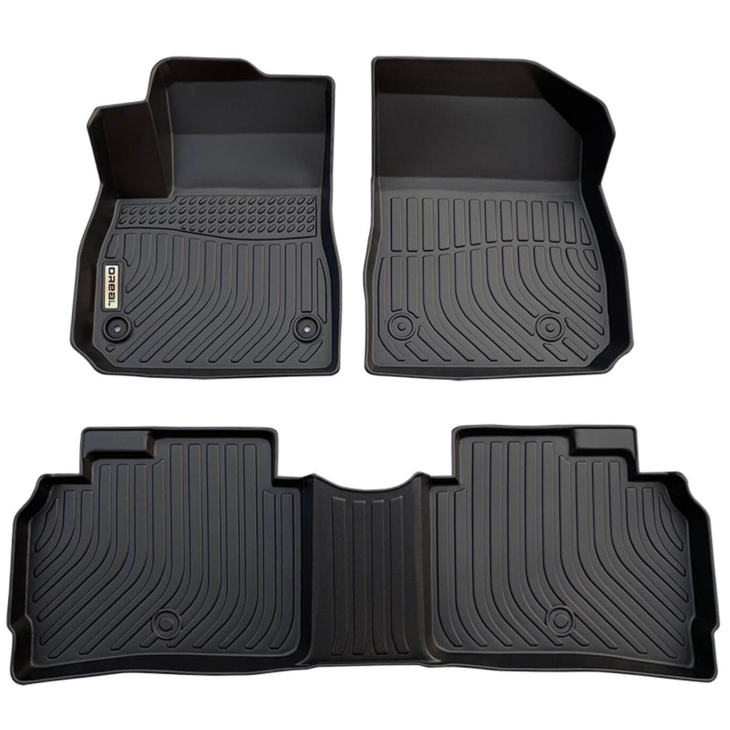 Chevrolet Chevy Malibu 2016-2022 (Not for 2016 Mlibu limited) Black Floor Mats TPE