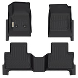 Chevrolet Colorado Crew Cab 2015-2022 Black Floor Mats TPE