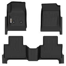 Load image into Gallery viewer, GMC Canyon Crew Cab 2015-2022 Black Floor Mats TPE