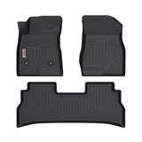 Chevrolet Trax 2024- / Buick Envista 2024- Black Floor Mats TPE