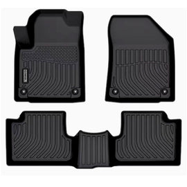 Jeep Cherokee 2015-2023 Black Floor Mats TPE