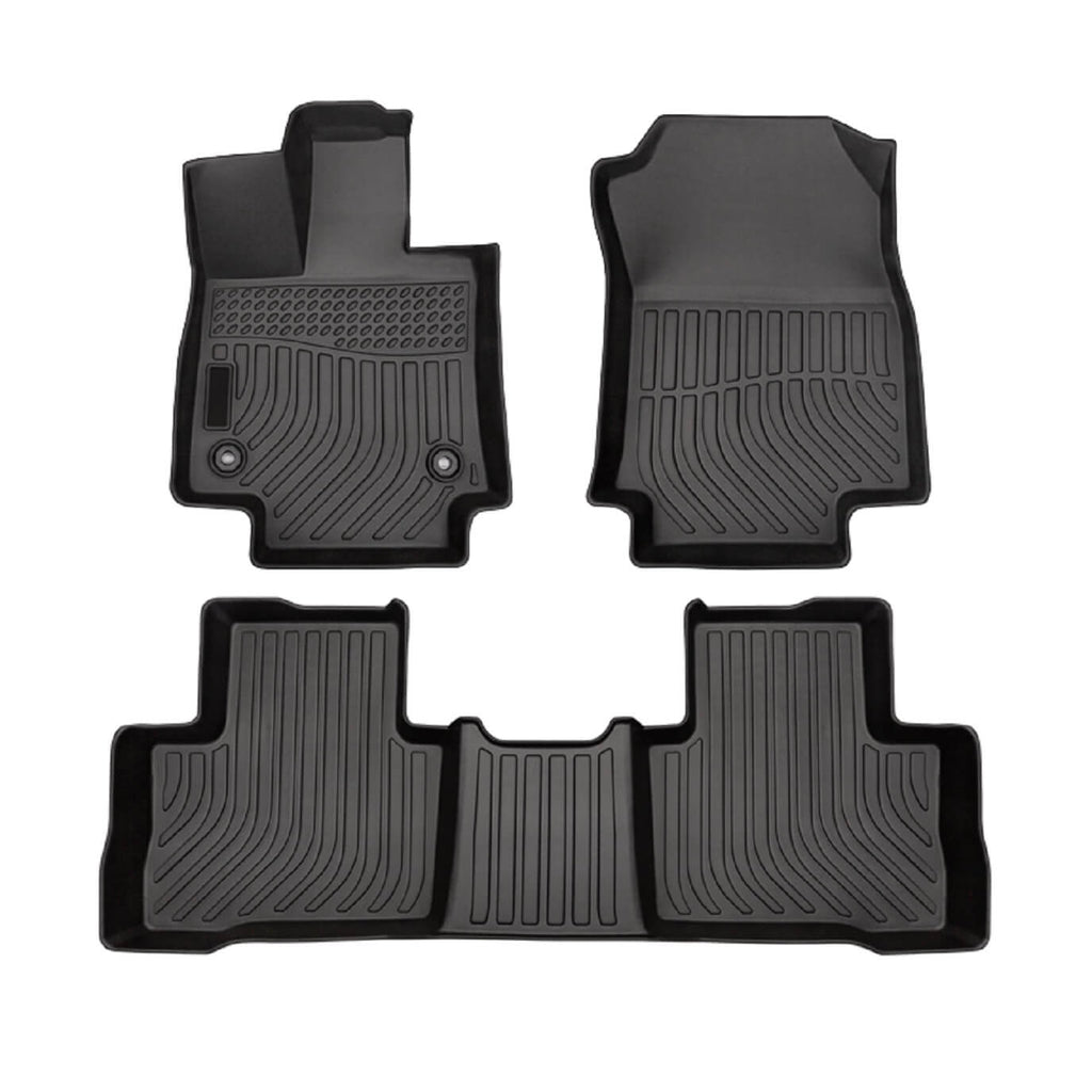 Toyota Venza 2021- Black Floor Mats TPE