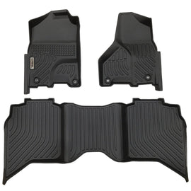 [PRE-ORDER] Dodge RAM 1500 Crewcab Classic 2019-2024 Black Floor Mats TPE