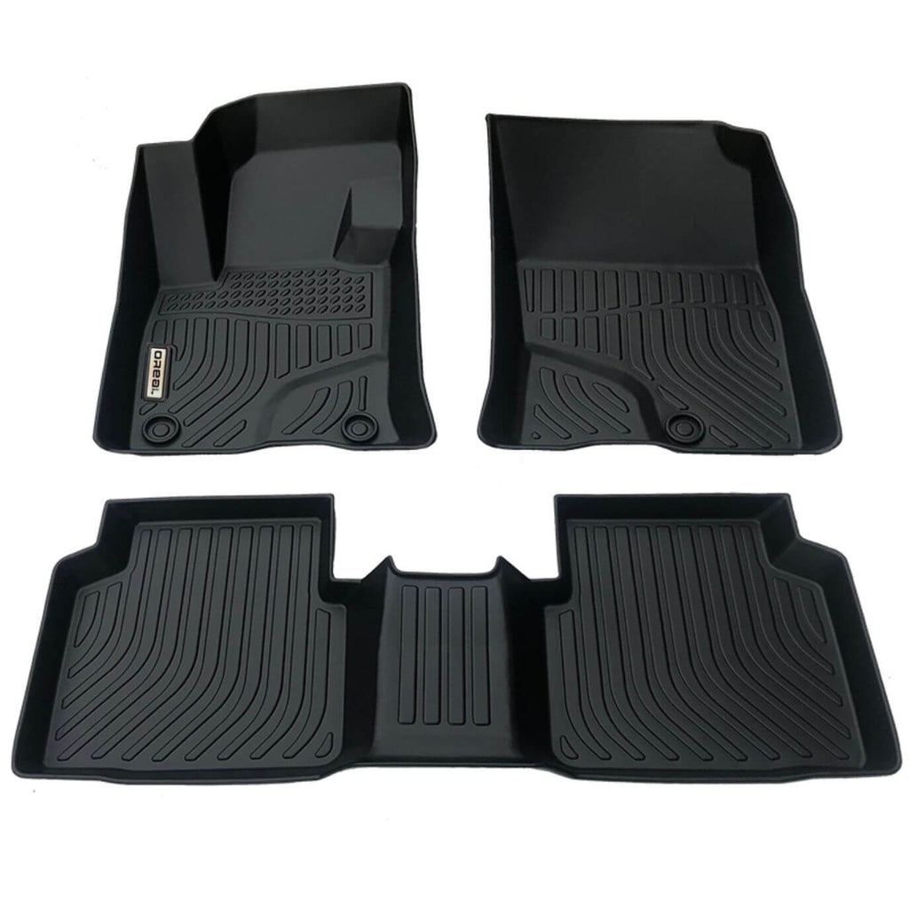 Ford Escape 2020-2024 Black Floor Mats TPE