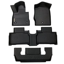 Load image into Gallery viewer, Ford Explorer 6 Seats 2020-2025 Black Floor Mats TPE(6 Seats Bucket. Not for Bench)