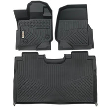 Load image into Gallery viewer, Ford F-150 Super Crew 2015-2024 Black Floor Mats TPE