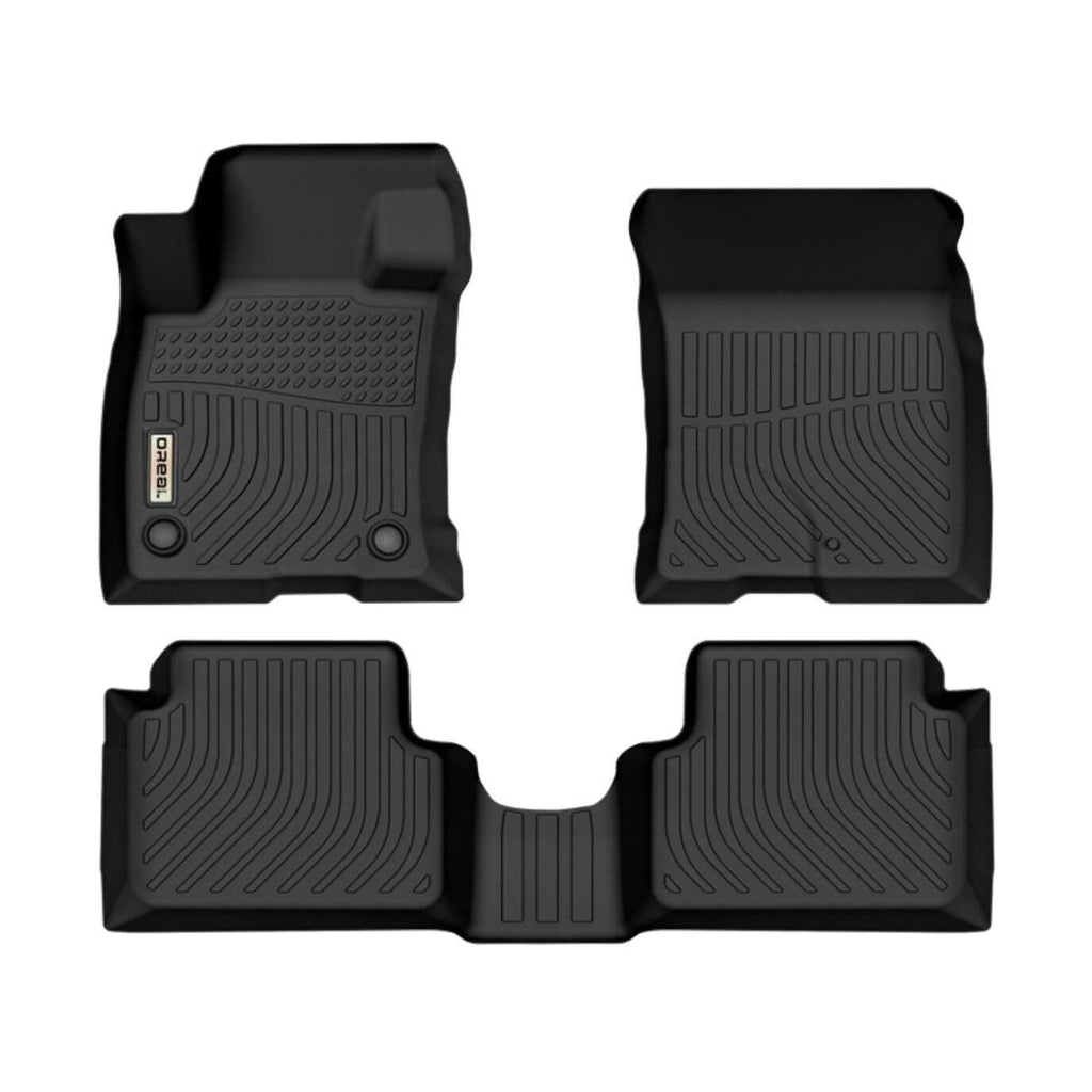 Ford Maverick Hybrid 2022-2024 Black Floor Mats TPE