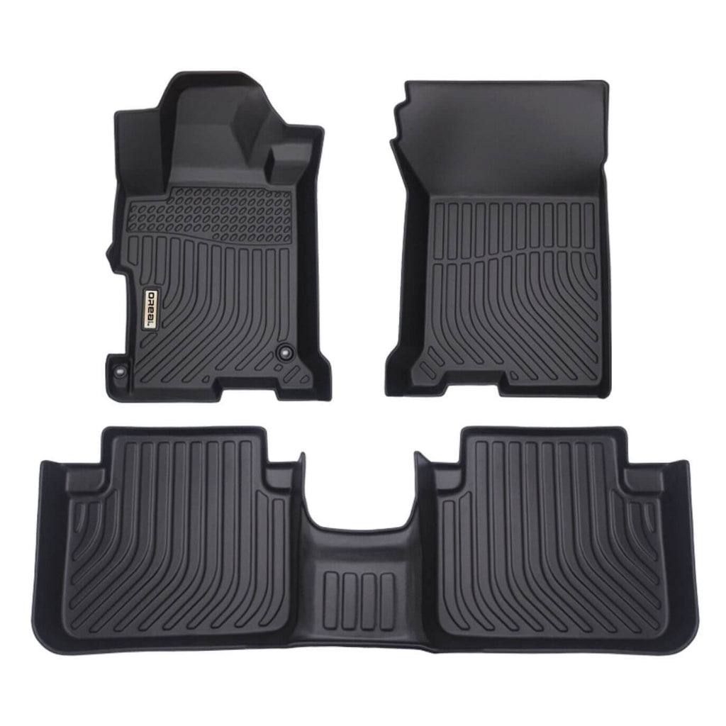 Honda Accord 9th 2013-2017 Black Floor Mats TPE