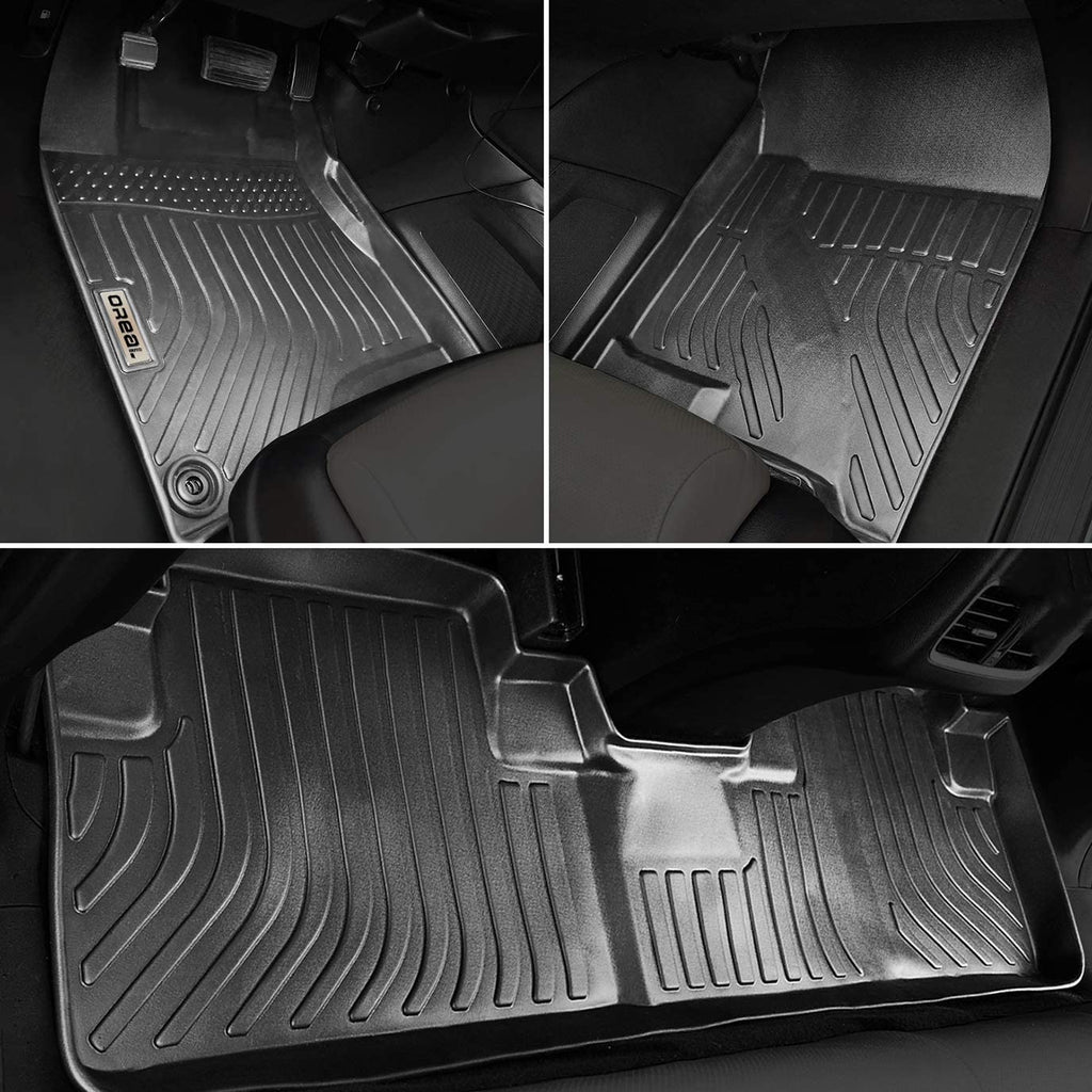 Honda CR-V 2023- Black Floor Mats TPE