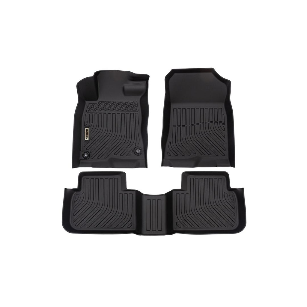 Honda Civic Sedan(Not for coupe) 2022- Black Floor Mats TPE