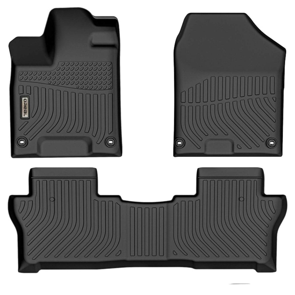 Honda Passport 2019-2024 Black Floor Mats TPE