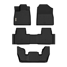 Load image into Gallery viewer, Honda Pilot 2023- Black Floor Mats TPE