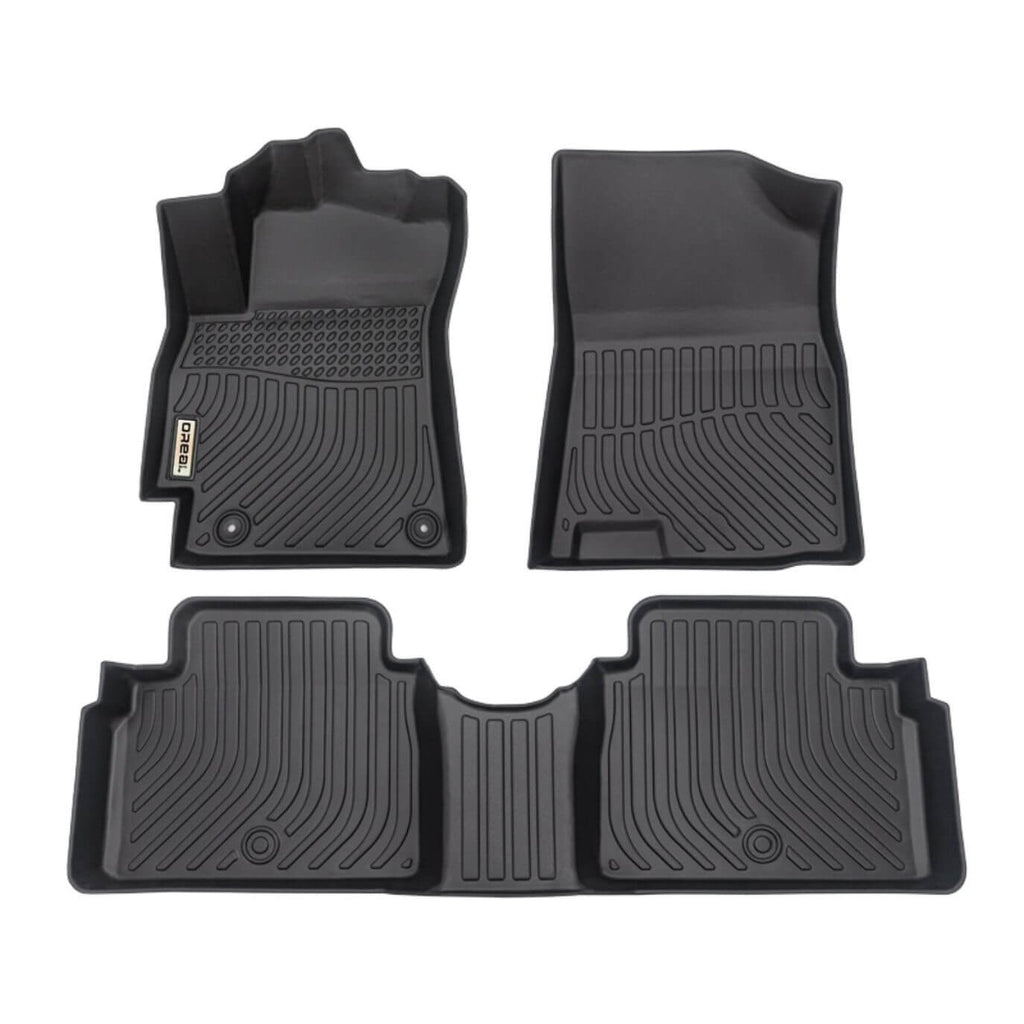 Hyundai Elantra (Not fit Hybrid) 2021-2024 Black Floor Mats TPE