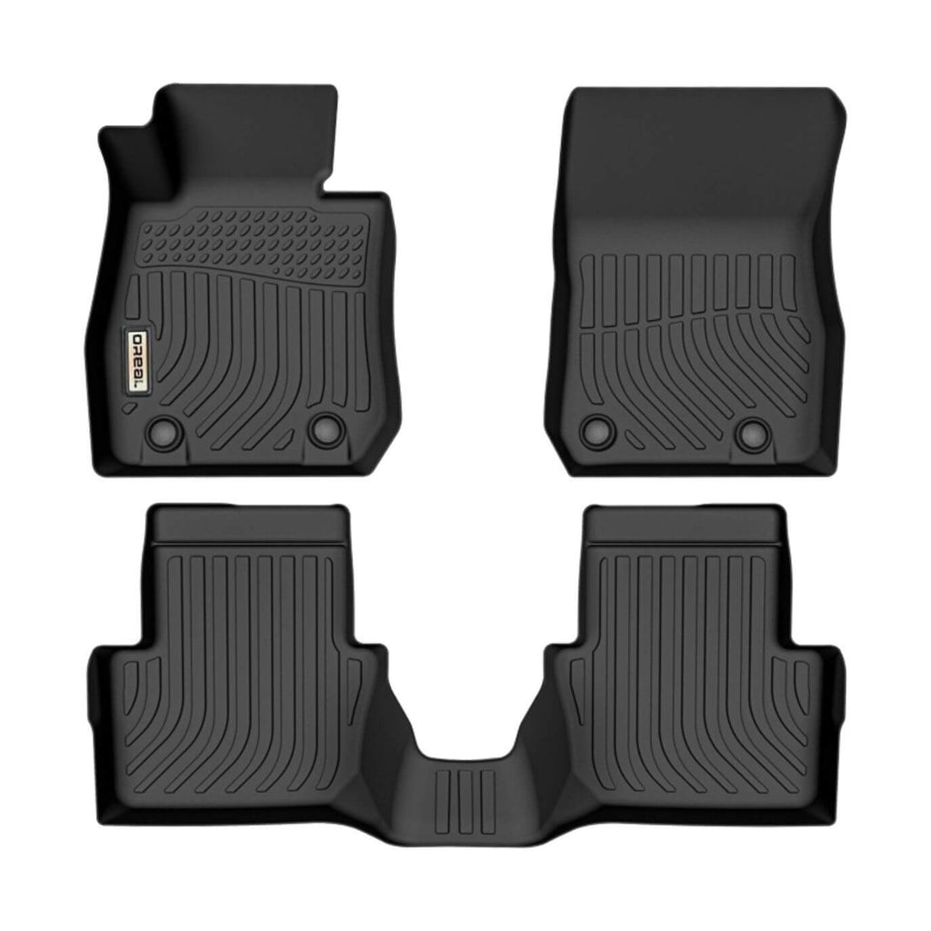 Mazda CX-3 2016-2023 Black Floor Mats TPE