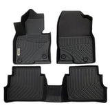 Mazda CX-5 CX5 2017-2024 Black Floor Mats TPE