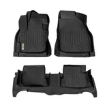 Mazda MAZDA3 2010-2013 Black Floor Mats TPE