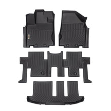 Load image into Gallery viewer, Nissan Pathfinder 7 Seats 2013-2021 Black Floor Mats TPE