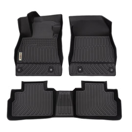 Nissan Sentra / Sylphy 2020-2025 Black Floor Mats TPE