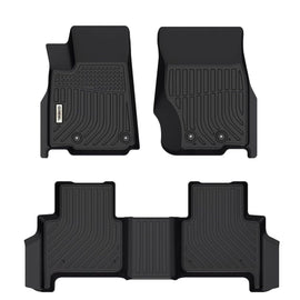 Jeep Grand Cherokee 2022-2025 Black Floor Mats TPE (Not for 2022 WK)