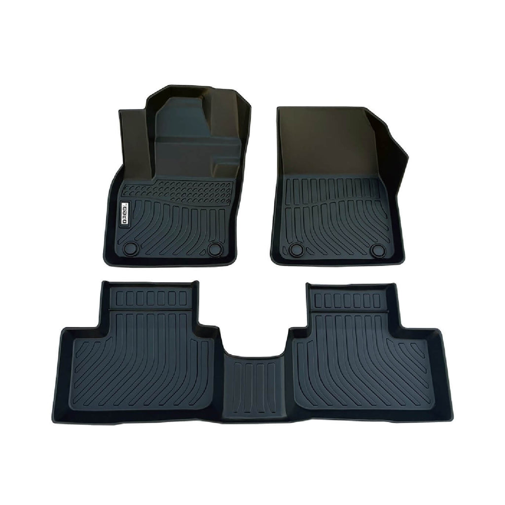 Volvo XC40 2019-2022 Black Floor Mats TPE (Not fit Recharge model)