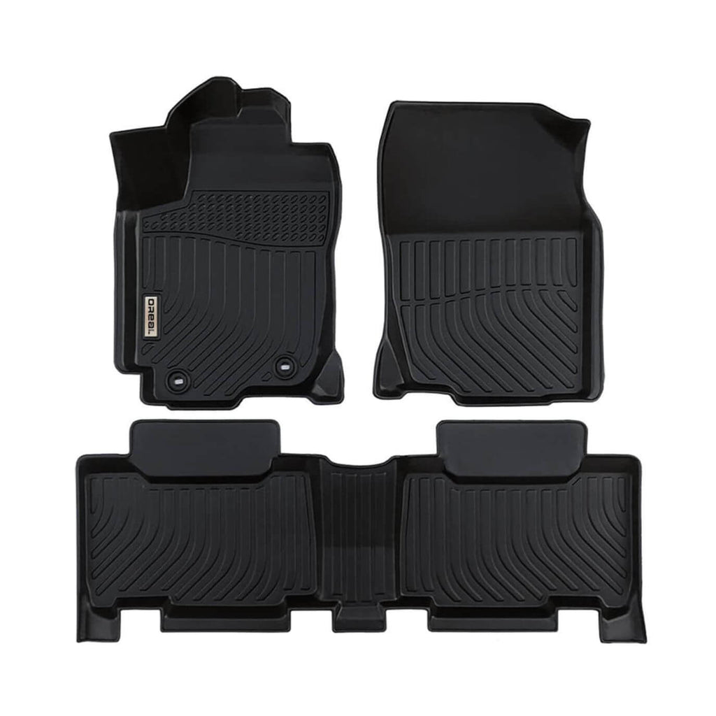 Toyota RAV4 2013-2018 Black Floor Mats TPE (not for Hybrid)