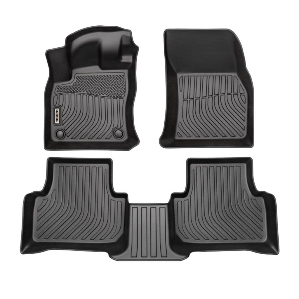 Volkswagen Taos 2022- Black Floor Mats TPE