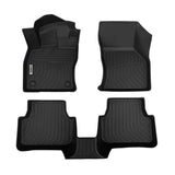 Volkswagen VW Jetta 2019-2024 Black Floor Mats TPE