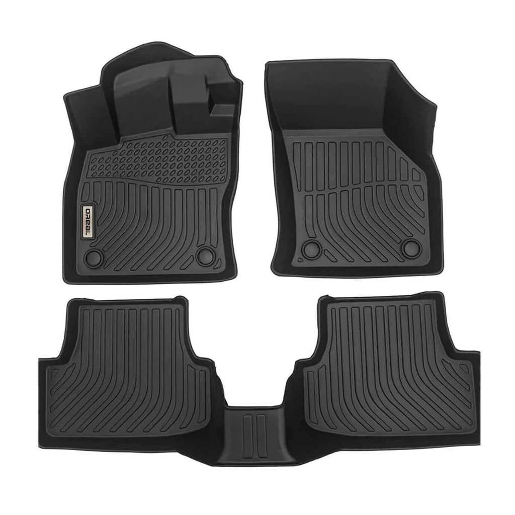 Volkswagen vw Golf Alltrack MK7 2017-2019 Black Floor Mats TPE