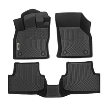 Load image into Gallery viewer, Volkswagen vw Golf R MK7 2015-2019 Black Floor Mats TPE