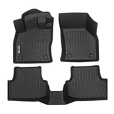 Volkswagen vw Golf SportWagen MK7 2015-2019 Black Floor Mats TPE