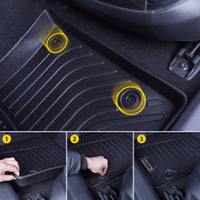 Load image into Gallery viewer, Nissan Pathfinder 2022- (2nd Row Bench) Black Floor Mats TPE