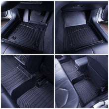 Load image into Gallery viewer, Chevy Silverado 1500 Crew Cab/GMC Sierra 1500 2014-2018 Black Floor Mats TPE