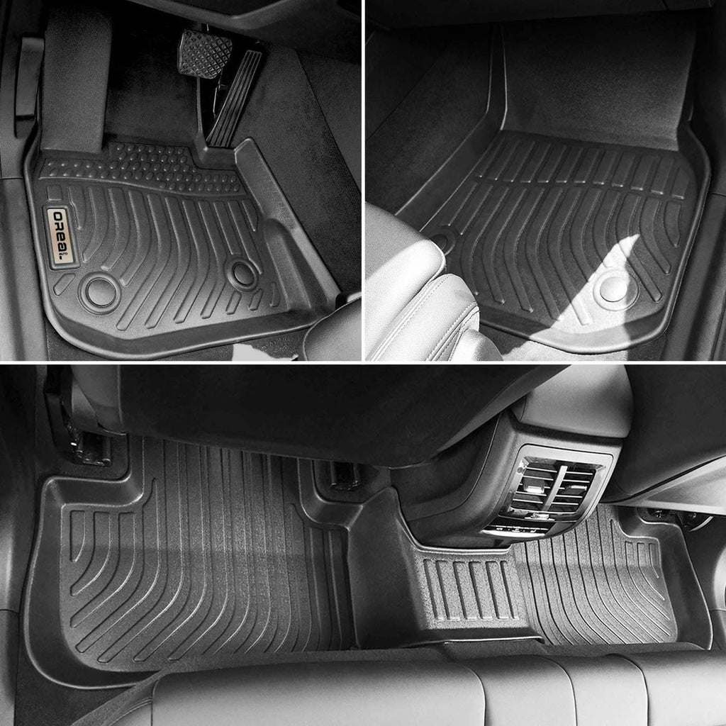 BMW X3 G01 / X4 2018-2024 Black Floor Mats TPE