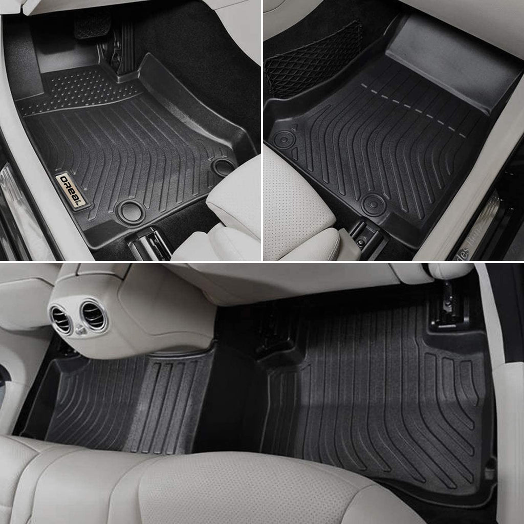 Mercedes Benz GLC 2016-2022 Black Floor Mats TPE