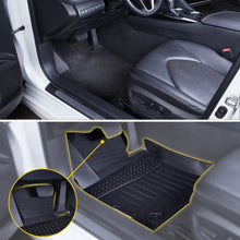 Load image into Gallery viewer, Honda Ridgeline 2017-2024 Black Floor Mats TPE