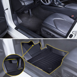 Ford Edge 2015-2025 / Edge ST 2019-2025 Black Floor Mats TPE