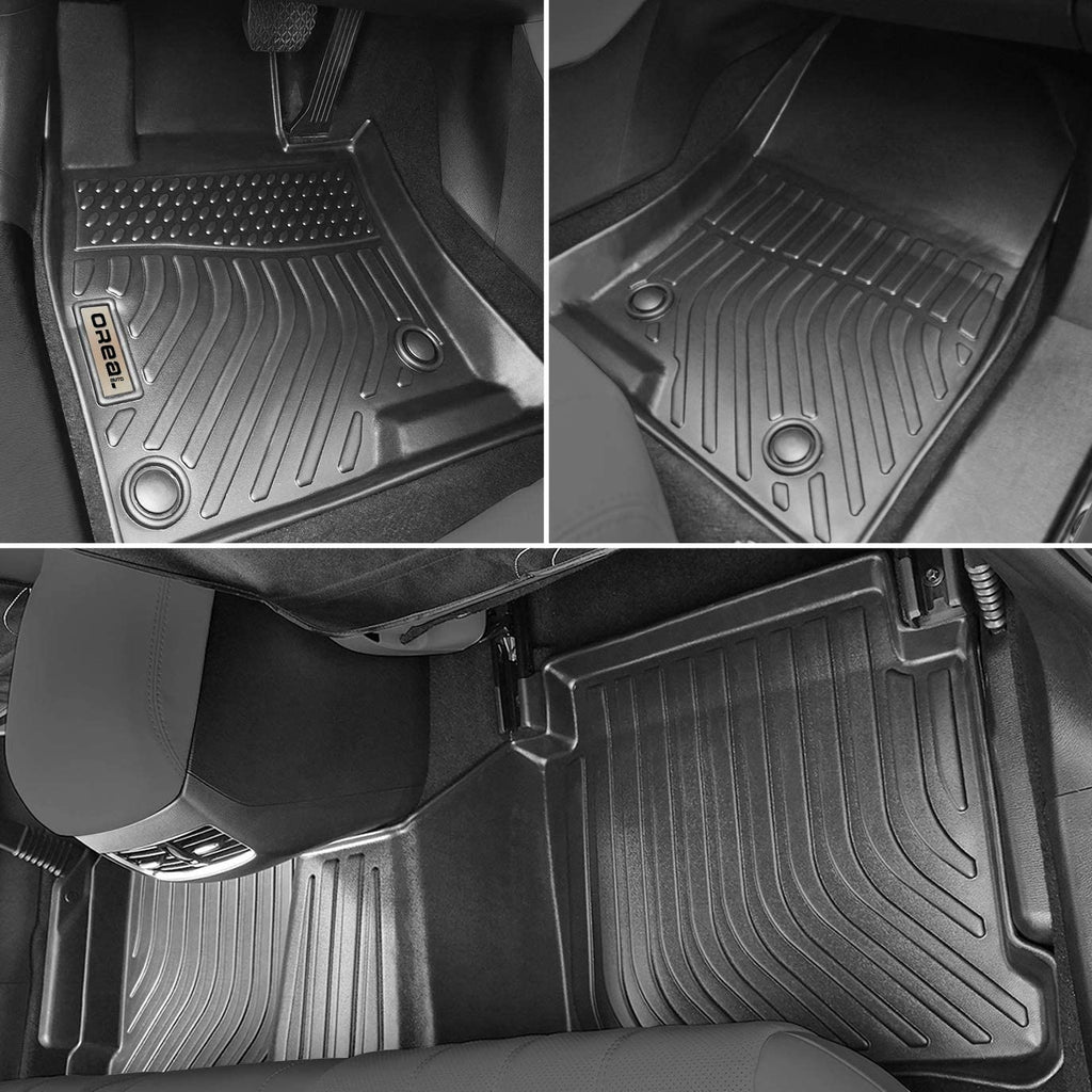 Mazda 6 2014-2021 Black Floor Mats TPE