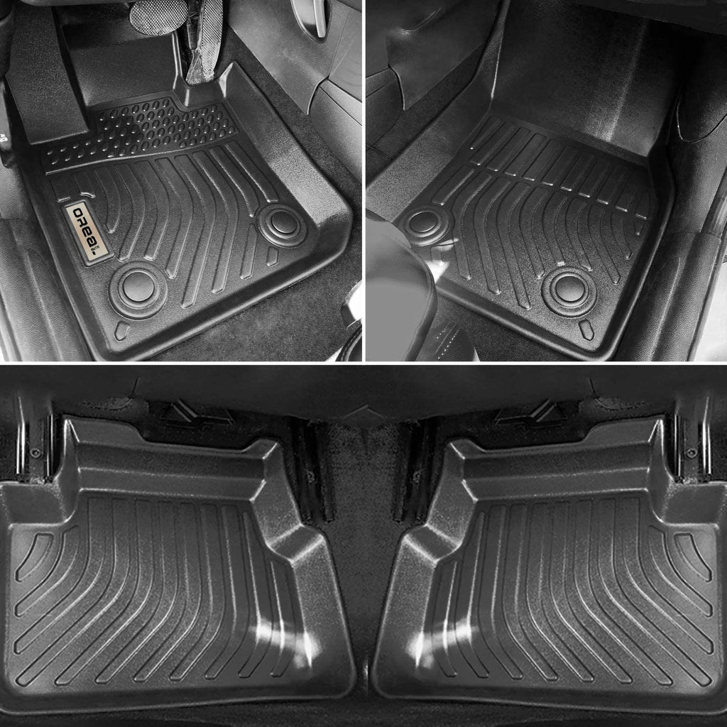 MINI Cooper Hardtop 4 Door 2015-2023 Black Floor Mats TPE