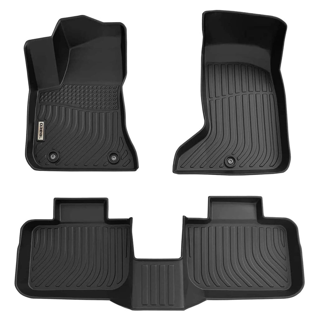 Chrysler 300C AWD 2011-2023 Black Floor Mats TPE