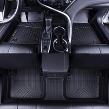 Load image into Gallery viewer, Kia Sorento Hybrid 2021- (1st &amp; 2nd Rows) Black Floor Mats TPE