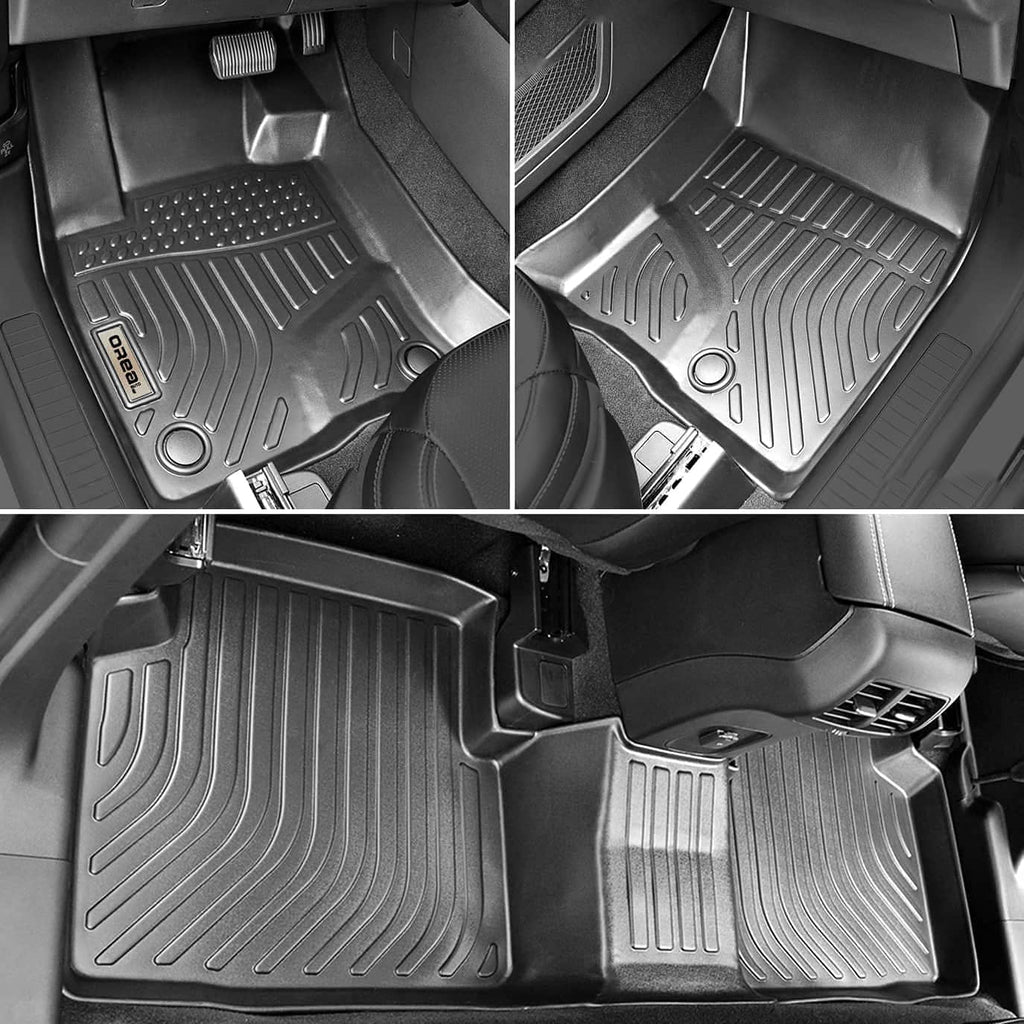 Ford Escape 2020-2024 Black Floor Mats TPE