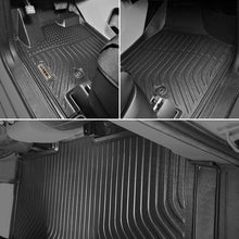 Load image into Gallery viewer, Dodge Caravan/Grand Caravan 2011-2021 (2nd Row Bucket) Black Floor Mats TPE