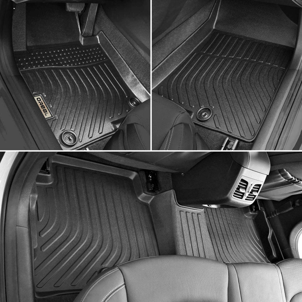 Kia Optima K5 2016-2020 Black Floor Mats TPE