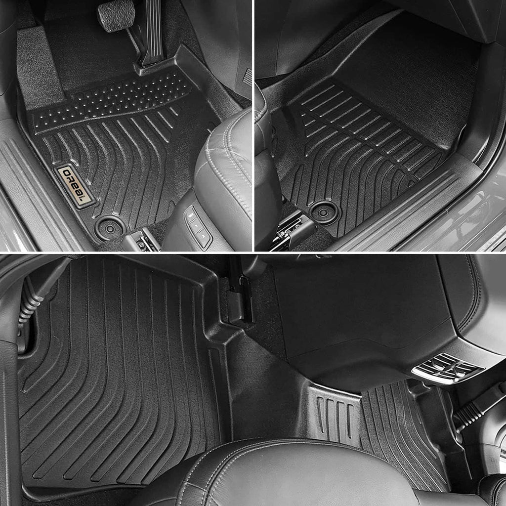 Mazda CX-5 CX5 2017-2024 Black Floor Mats TPE