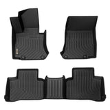 Mercedes Benz GLC 2016-2022 Black Floor Mats TPE