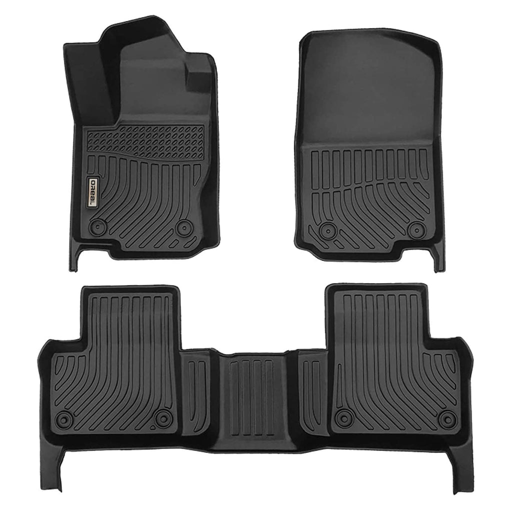 Mercedes Benz GLE 2016-2019 Black Floor Mats TPE